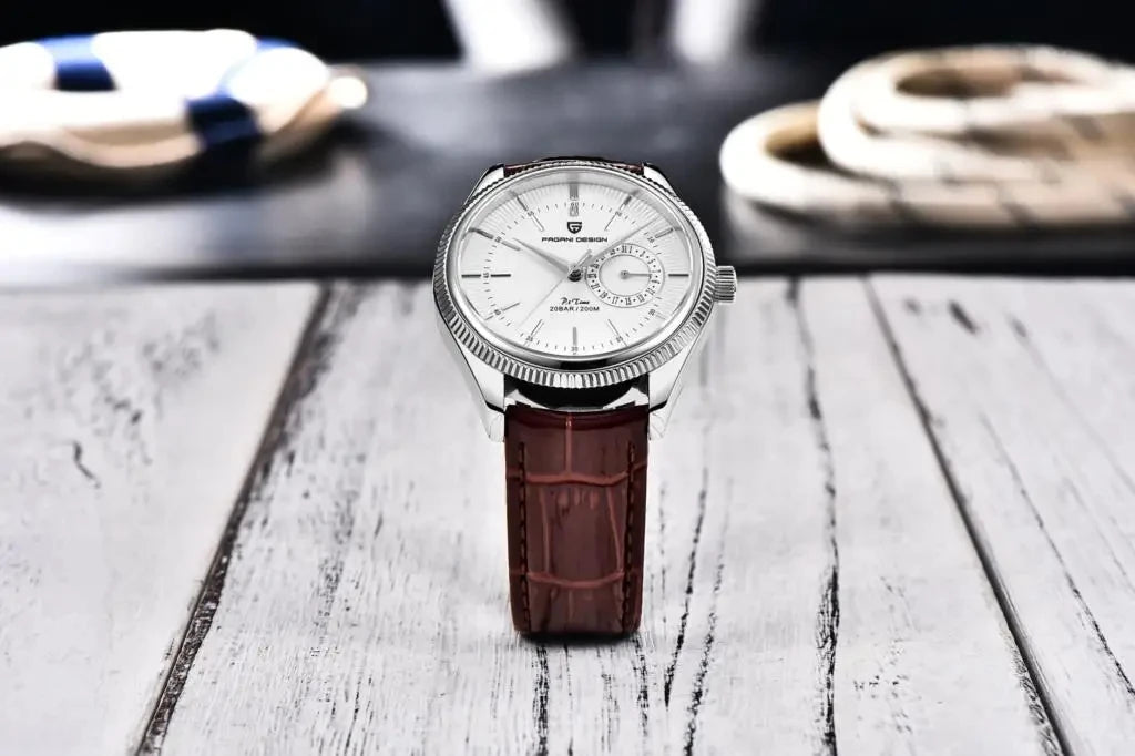 PAGANI DESIGN 2025 New Men Quartz Watch VH65 40mm Stainless Steel Sapphire Glass Luxury Business Waterproof 200m Reloj Hombre