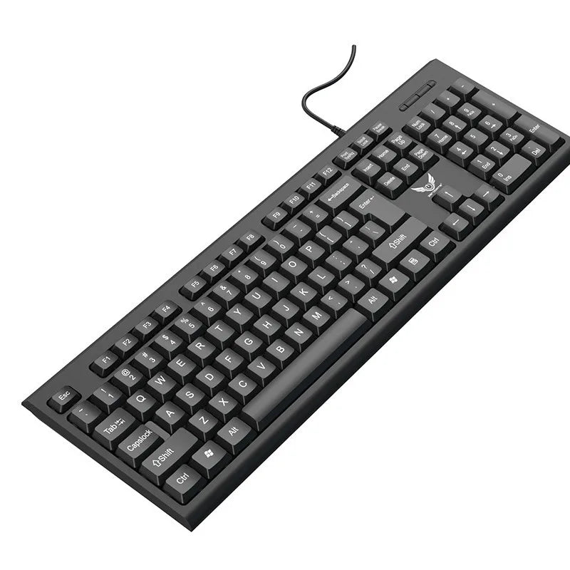RGB Wired Mechanical Keyboard 104 Keys of Backlit Key Caps Gaming and Office Keyboard For Microsoft Windows and Apple IOS System
