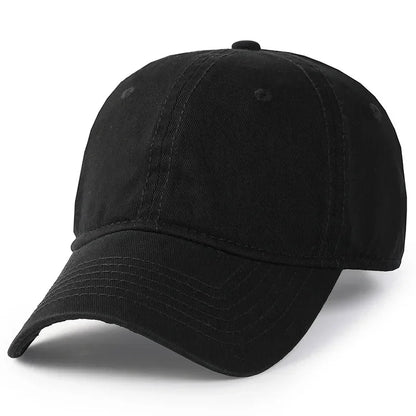 Casquettes de baseball unies, grande taille 63 cm, en coton doux, pour homme ; casquette classique « snapback » ; chapeau de golf pour femme, 59-62 cm