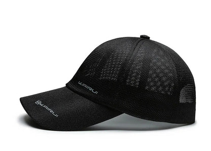 Mesh Baseball Cap Men Women Breathable Snapback Dad Hat Bone Outdoor Camo Trucker Hip Hop Caps