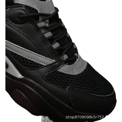 Retro Thick Bottom Dad Shoes Casual Running Sneakers Breathable Anti-slip Wear-resistant Spring Summer Autumn Winter Unisex