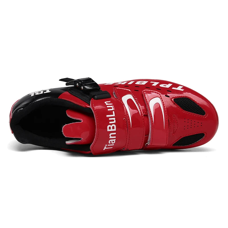 New Men's and Women's Bicycle Shoes,Outdoor Cycling Shoes,Three Functional Soles,Professional Training Shoes