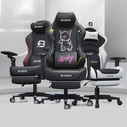 S8 Gaming Chair with 3D Armrests, Adjustable Backrest, Computer Office Chair, Nylon Feet, Gaming Streamer Chair
