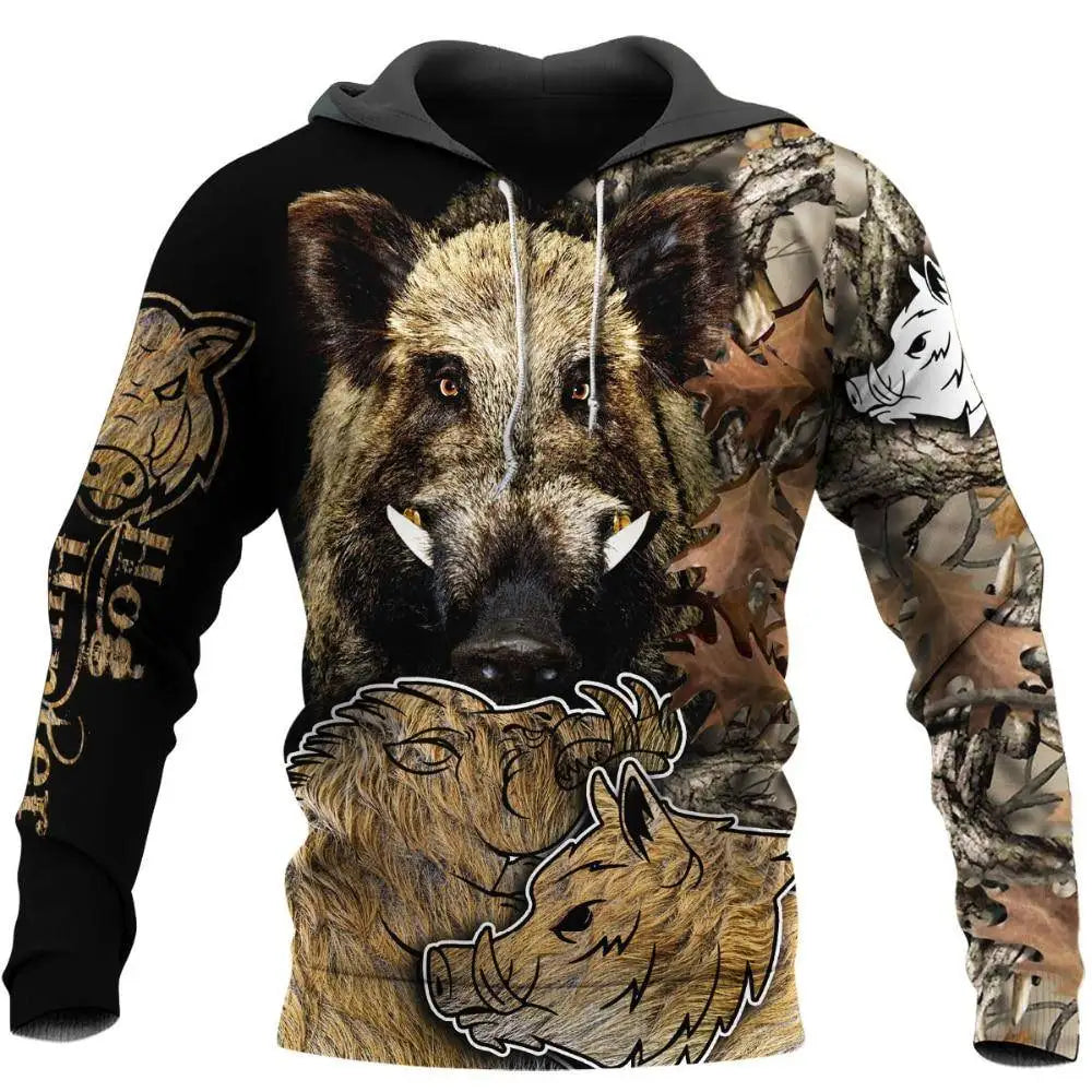Fashion Autumn Lion, Wolf Hoodies White Tiger Skin 3D All Over Printed Men's Sweatshirt Unisex Pullover Casual Jacket