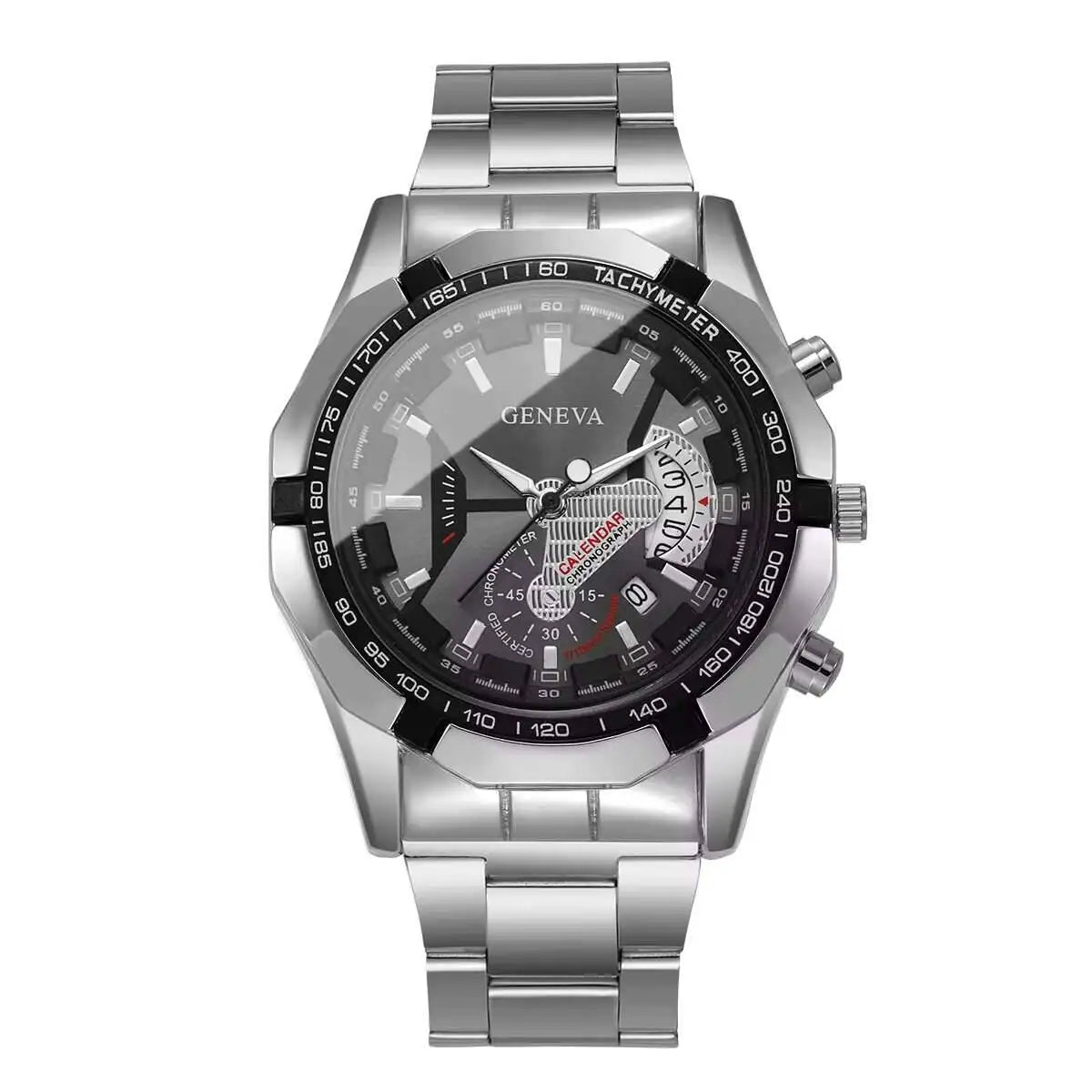 Montres de mode pour homme, montres d'affaires, montres de luxe à grand cadran avec calendrier, montres à quartz pour homme, Reloj Hombre (sans boîte)