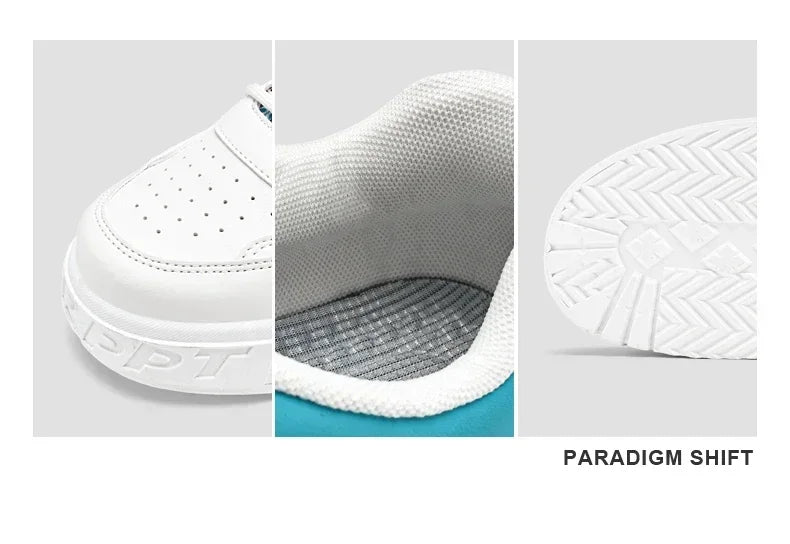 Skateboard Heren schoenen Zomersneakers Leer Casual Mode Outdoor Hardlopen Sport Wandelen Tennis Platform Designer Luxe