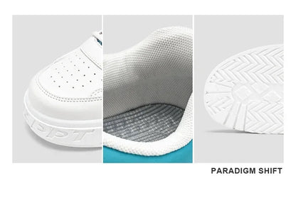 Skateboard Heren schoenen Zomersneakers Leer Casual Mode Outdoor Hardlopen Sport Wandelen Tennis Platform Designer Luxe
