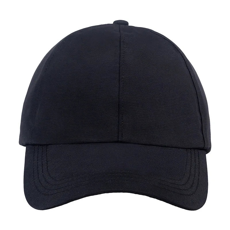 Boné de golfe e basebol impermeável para homem; bonés ao ar livre à prova de vento e respiráveis com proteção UPF50+ para mulher; chapéu desportivo ajustável para chuva