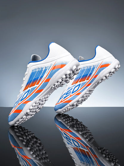 TF Soccer Cleats Men Women Kids PU Synthetic Upper Rubber Outsole Wear-resistant Non-slip Training Shoes