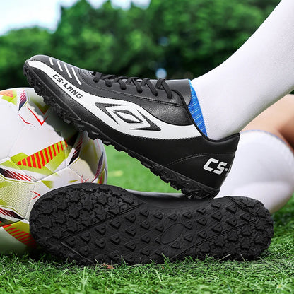 New Men Football Boots Grass Cleats Soccer Shoes Match Adult Indoor Ultralight Non-Slip Boys Futsal Sport Turf Comfortable