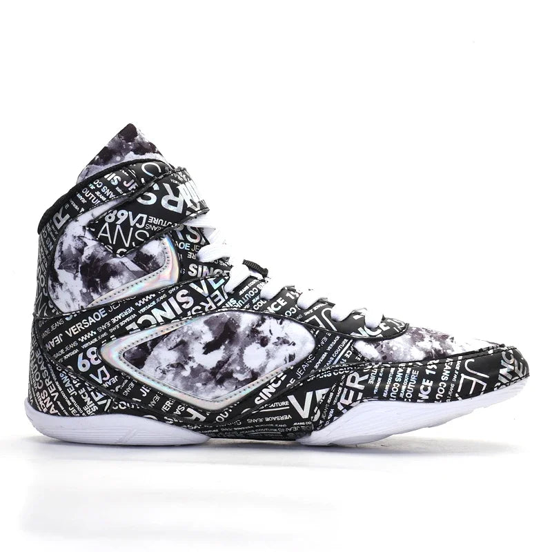 2026 New Arrival Boxing Sport Shoe Youth Wearable Wrestling Shoes Men Indoor Men Fighting Shoes Non-Slip Men Boxing Sneakers