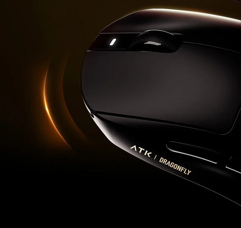 ATK  A9 Plus Gaming Mouse Wireless A9/A9 SE/A9 Pro Tri Mode 8K Gaming Mouse Lightweight A9 Ultimate E-sports PC Gift Customized