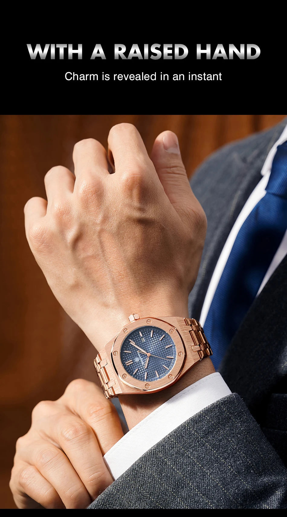 Montre à quartz carrée de luxe PAAZOMU pour homme, étanche, avec date luminescente, montre pour homme en acier inoxydable, montres d'affaires pour homme