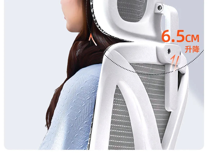 Ergonomic Gaming Chair 3D Lumbar Support Racing Swivel Adjustable Breathable Mesh High Density Sponge Seat Silla De Escritorio