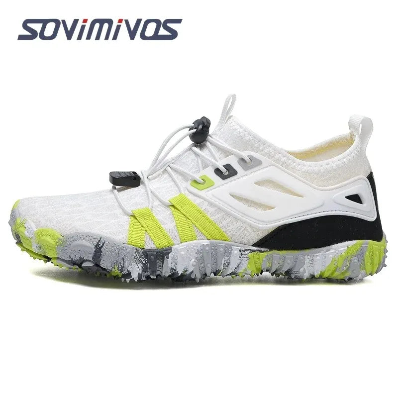 Men's Trail Running Shoes, Lightweight Athletic Zero Drop Barefoot Shoes Non-Slip Outdoor Walking Minimalist Shoes for Women