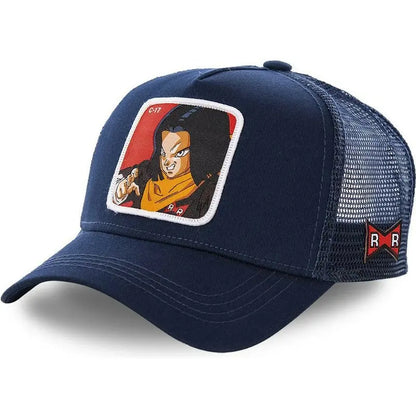 High Quality Dragon Ball Z Styles Anime Son Goku Cotton New Baseball Cap Men Women Hip Hop Dad Adjustable Mesh Hat Trucker Hat