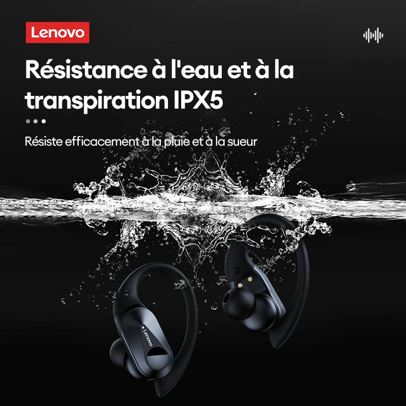 Original Lenovo LP75 TWS Bluetooth V5.3 Headphones Wireless LED Digital Display Earphones Noise Reduction Waterproof Headset New