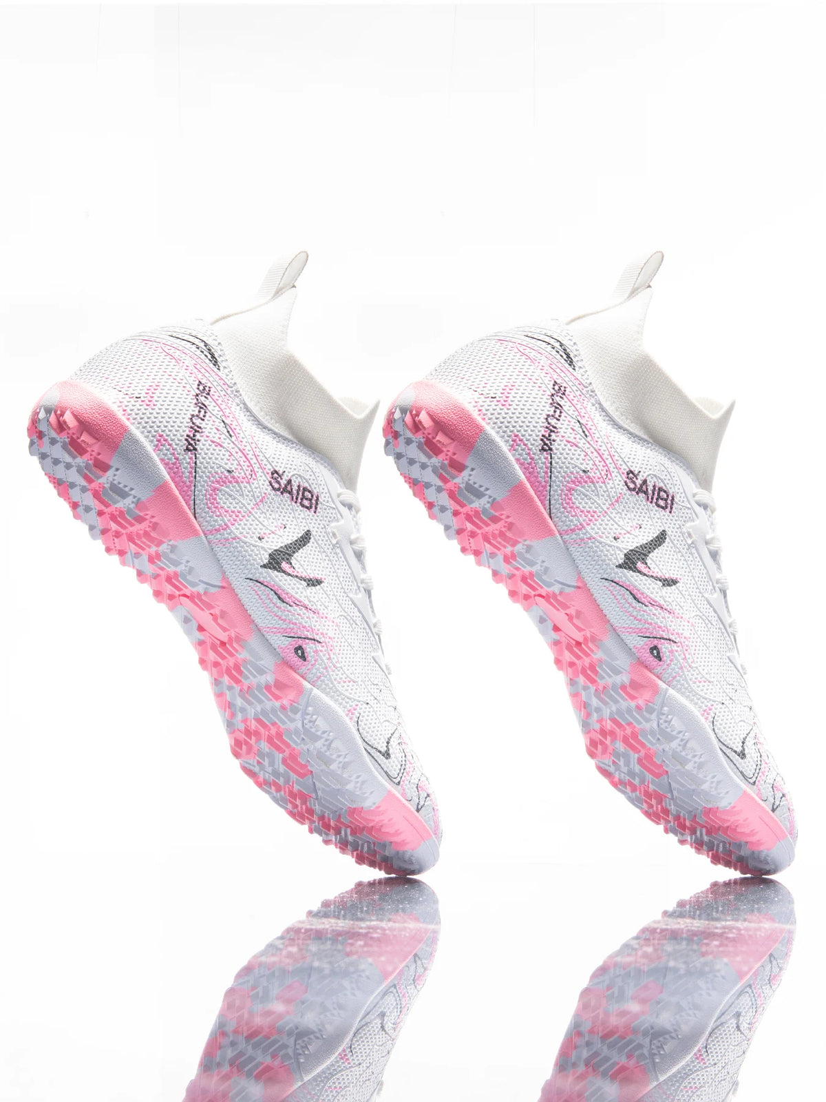 Chaussures de football TF pour adultes, économiques, en tissu PU mélangé, crampons en caoutchouc durables, antidérapantes, pour les passionnés de football amateur.