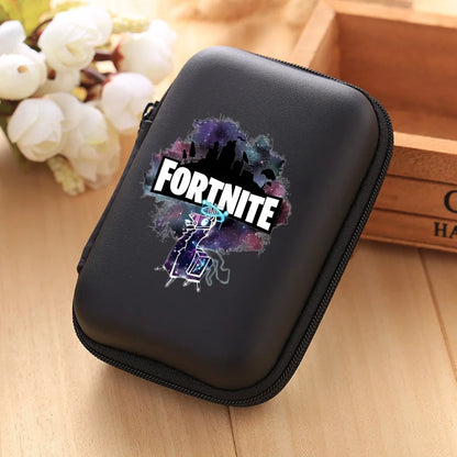 New Fortnite Storage Bag Multi-Function Data Cable Charger Organizer Travel Earphone Protective Pouch Children's Birthday Gift