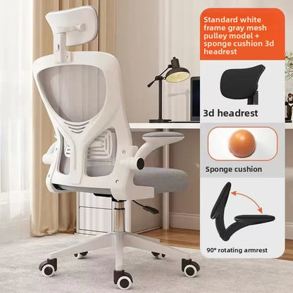 Ergonomic Gaming Chair Comfortable Long Ride Office Desk Chair for Home University Dorm Study Chair Best Gaming Chair Chair