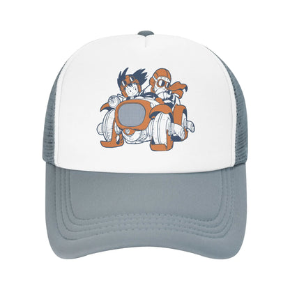 Goku Muten Roshi Dragon Ball Z Baseball Caps Sport Sun Hat Anime DBZ Hats Breathable Polyester Trucker Cap Summer Trucker Caps
