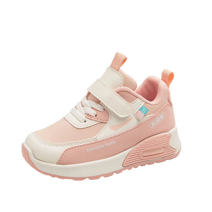 PU Leather Sport Shoes For Children Trend Fashion Kid's Sneakers Soft-soled Outdoor Boy's Girl's Running Shoes