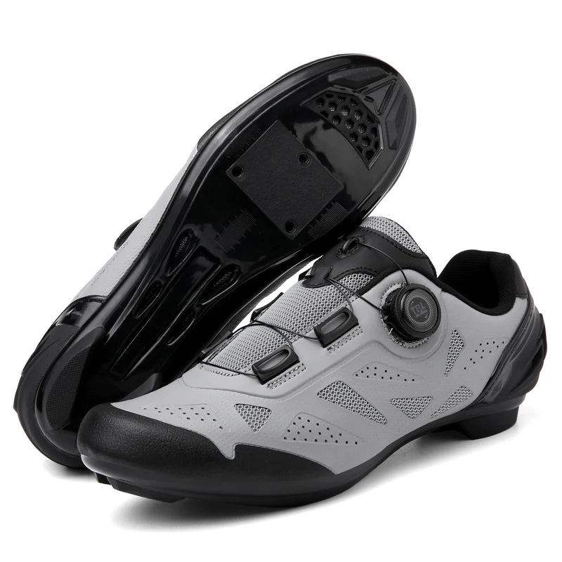 2026 New Men's Non - Slip Breathable Lock - Type Mountain Bike Cycling Shoes Durable Adjustable Outdoor Sports Footwear