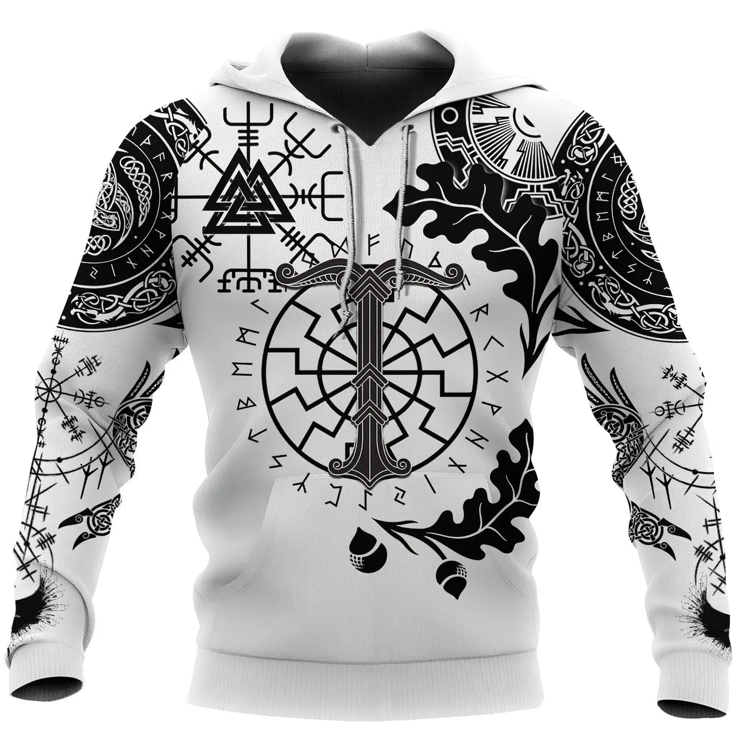 2023 neuer Herbst-Hoodie für Herren mit Wolf-Print, 3D-Sweatshirt, urban, trendig, vielseitig kombinierbar, Oversized-Oberteil, Kapuzenpullover, Herrenbekleidung