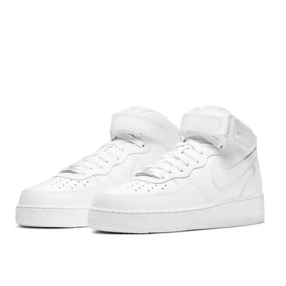 Nike Air Force 1 07 Fashionable Minimalist Solid Color Premium Mid-Top Casual Comfortable Durable Mid-Top Sneakers CW2289-111