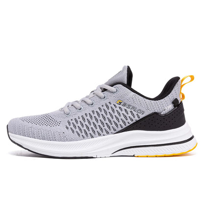 Baasploa Lightweight Running Shoes For Men Comfort Men's Designer Mesh Casual Sneakers Lace-Up Male Outdoor Sports Tennis Shoes