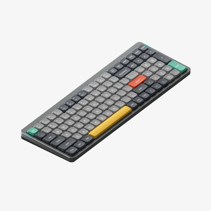 NuPhy nSA Profile Shine-through nSA PC Keycaps Transparent Keycap Low Profile Suitable for Air Series For AIR75/AIR75 V2/AIR96