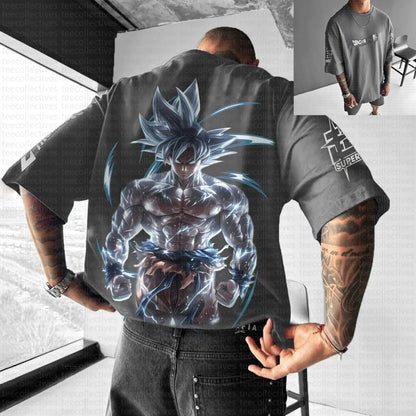 Son Goku Dragon Ball Anime 2025 Καλοκαιρινό T-shirt Ανδρικό Harajuku Oversized Ρετρό Streetwear Γυναικείο Casual Φαρδύ Κοντομάνικο Unisex Top