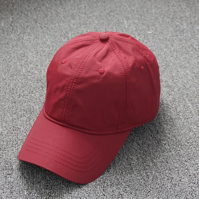 Boné de golfe e basebol impermeável para homem; bonés ao ar livre à prova de vento e respiráveis com proteção UPF50+ para mulher; chapéu desportivo ajustável para chuva