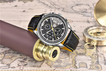 PAGANI DESIGN Chronograph Stop Watch for Men Quartz Multi-function Military Pilot Relógios Masculino Reloj Hombre Montre Homme