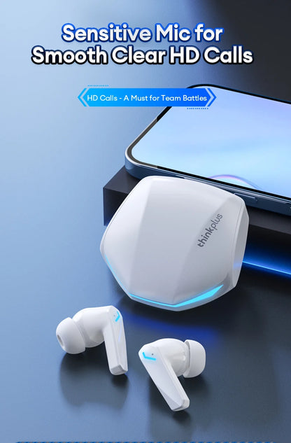 5PCS Original Lenovo GM2 Pro TWS Wireless Headphones Bluetooth 5.3 Earphones Touch Control HD Earbuds Sports Headphone with Mic