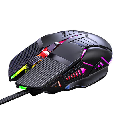 3200DPI Ergonomic Wired Gaming Mouse USB Computer Mouse Gaming RGB Backlit Gamer Mouse 6 Button LED Silent Mice for PC Laptop