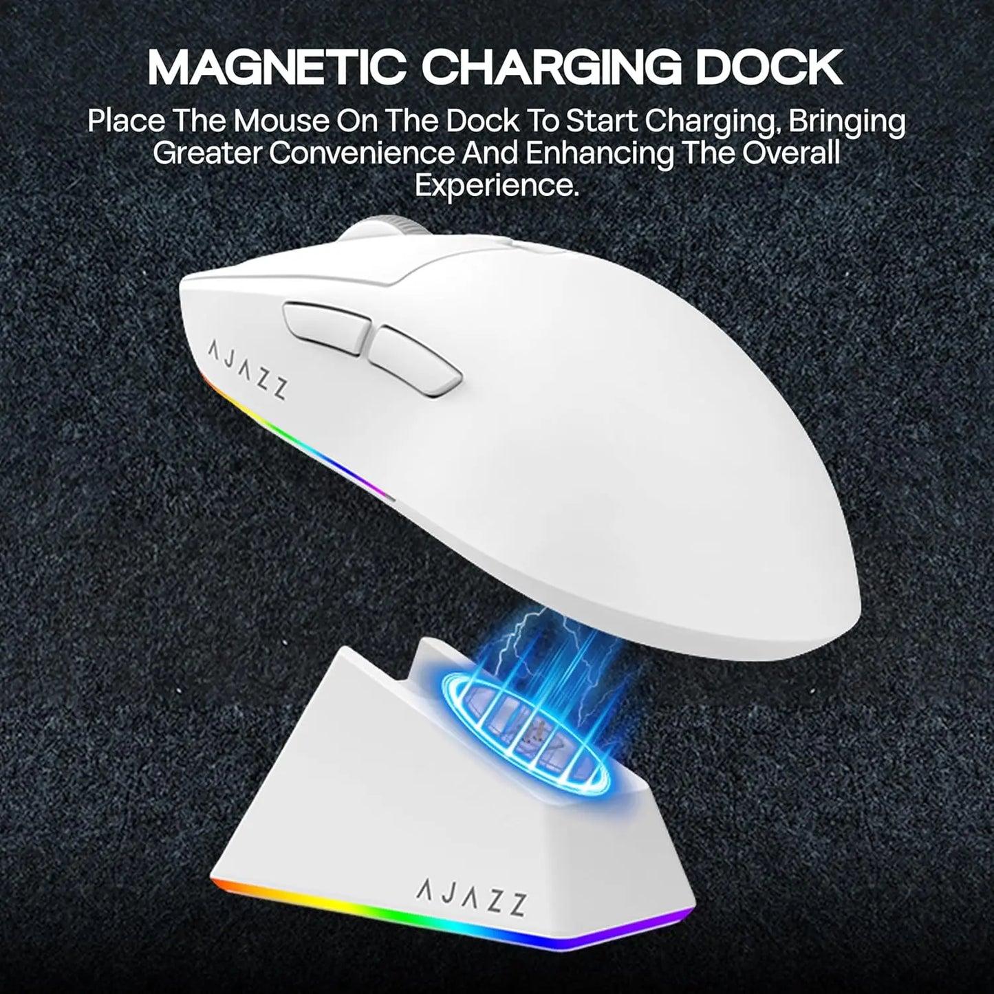 AJAZZ AJ139 V2 MC/AJ139 PRO Wireless Gaming Mouse PAW3311/PAW3395 Sensor 12000DPI/26000DPI 500mAh Bluetooth Mouse Gamer For PC