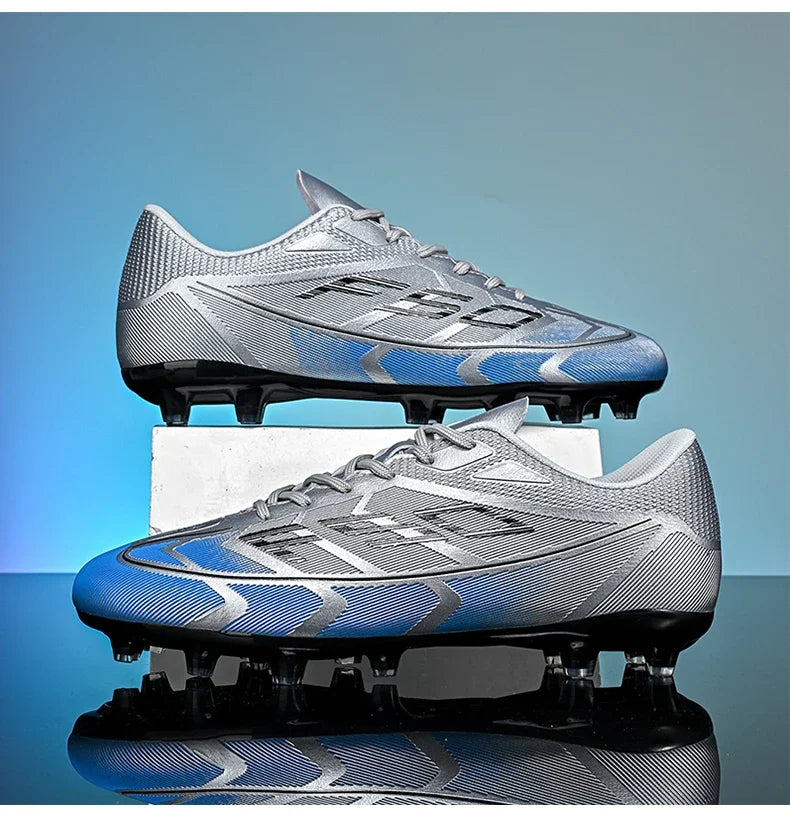 Nouvelles chaussures de football pour hommes, chaussures de sport ultralégères, chaussures de football pour matchs en plein air, futsal, haute cheville, respirantes, antidérapantes, de haute qualité
