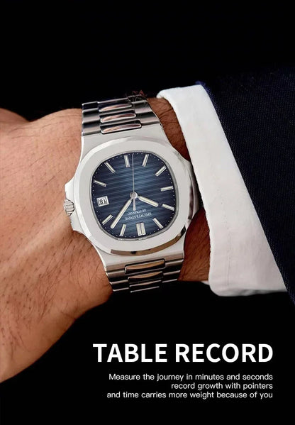 2026 New Specht & Söhne 40MM Rose Gold Men's Watch Japan Miyota 8215 Automatic Mechanical Steel Sapphire Crystal 50M Waterproof