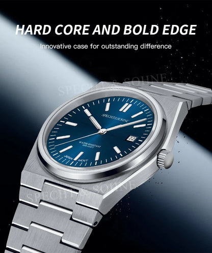 2025 New Arrivals Specht&Sohne Mens Watches Stainless Steel Sapphire Classic Quartz Men Watch Relogio Masculino 100M Waterproof