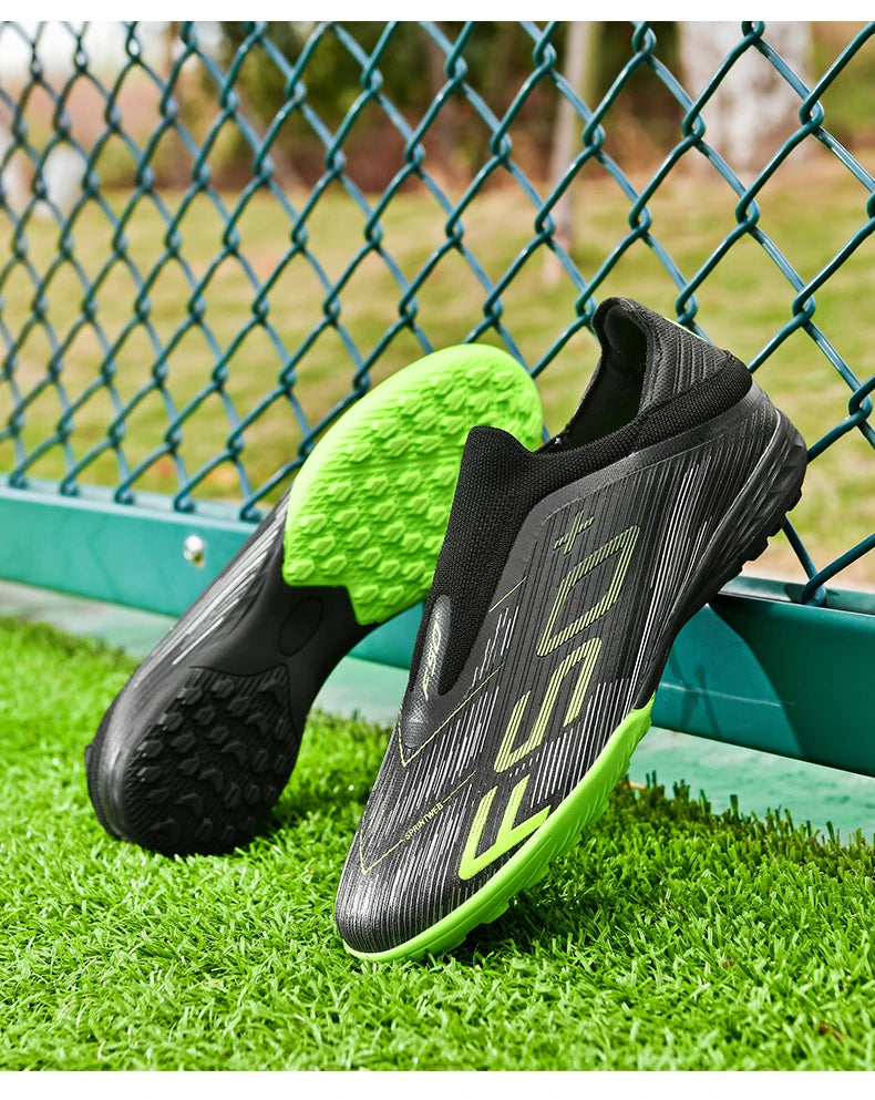New Men's Football Boots Turf Soccer Shoes Sport Ultralight Comfortable Cleats Futsal Non Slip Fg Grass Indoor Adult Non-Slip