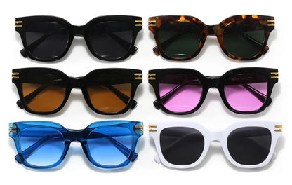 Square Oversized Sunglasses Trendy Premium UV Blocking Driving Sun Glasses for Men Women personality Unisex Eyewear Shades