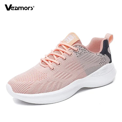 Women Running Shoes Breathable Casual Sneakers Lightweight Gym Outdoor Sport Comfortable
