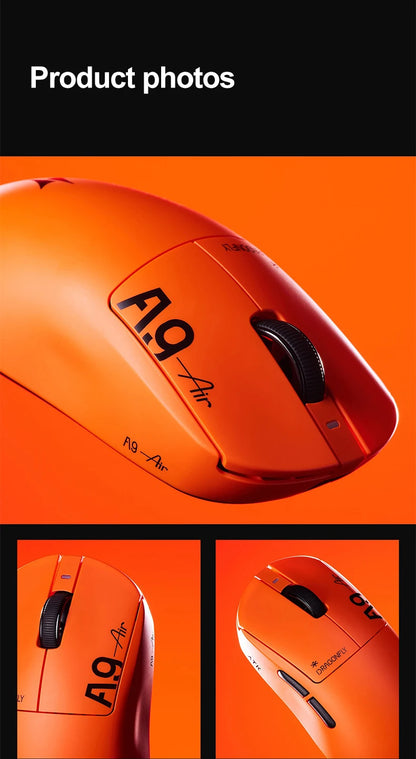 ATK Dragonfly A9 Ultimate Wireless Gaming Mouse A9 Air PAW3950 Ultra Lightweight Ergonomic E-sports Gamer FPS Mice CSGO A9 Ultra