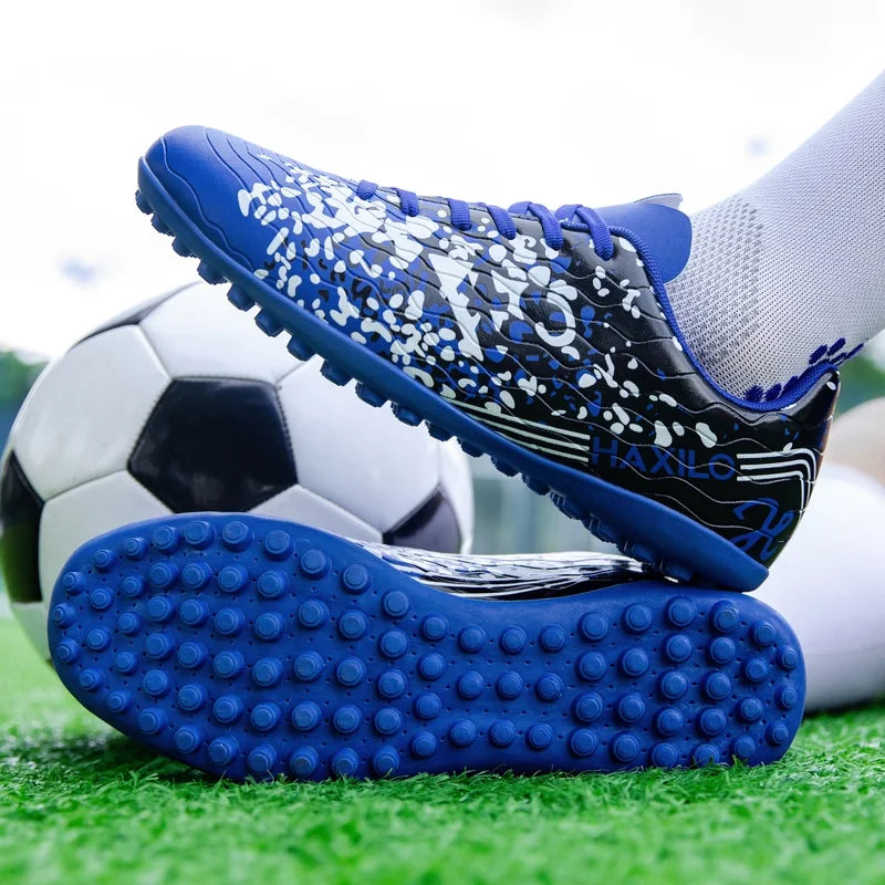 Nouvelles chaussures de football pour hommes, idéales pour les matchs sur gazon, l'entraînement et le soccer, crampons antidérapants, pour intérieur et extérieur, baskets de futsal de haute qualité, meilleures ventes.
