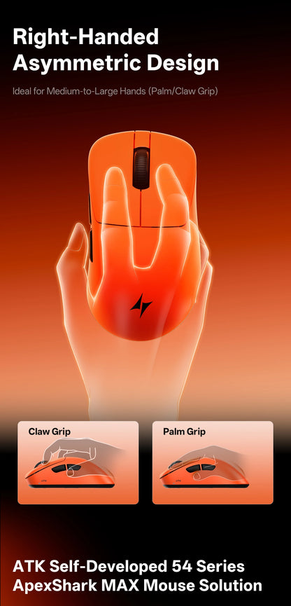 ATK Blazing Sky Z1 Series Wireless Mouse 8K Dual Mode PAW3950 Ultra Gaming Mouse Lightweight Low Delay E-sports