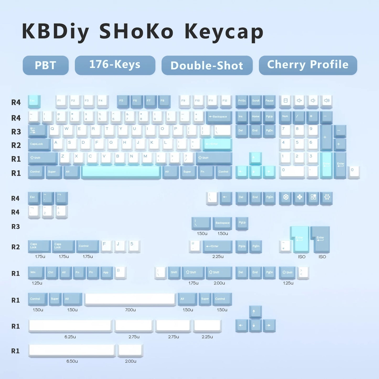 KBDiy GMK MarrsGreen Keycap Cherry Profile Double Shot PBT ISO Keycaps For DIY Gamer Mechanical Keyboard Kit Gaming Point KeyCap