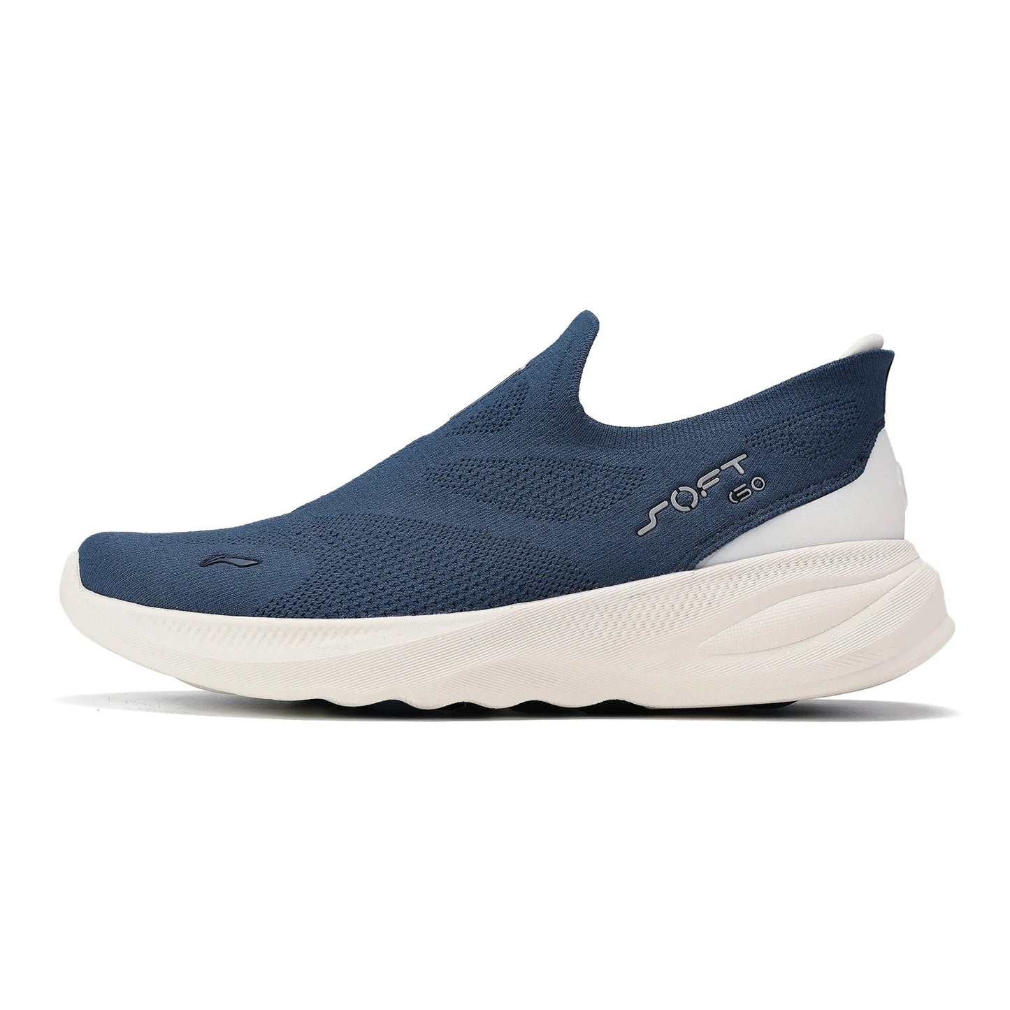 Li-Ning Men's SOFT GO 2 KNIT Slip-on Casual Walking Shoes Cushion Comfy Stable Li-Ning Mesh Jogging Daily Sports Sneakers AGLV017