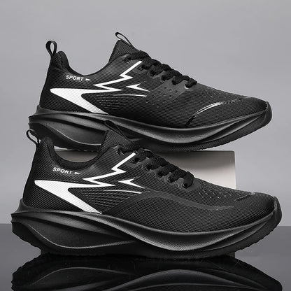 Chaussures de sport décontractées pour hommes, baskets de course à coussin d'air, respirantes, légères, confortables, antidérapantes, pour l'extérieur