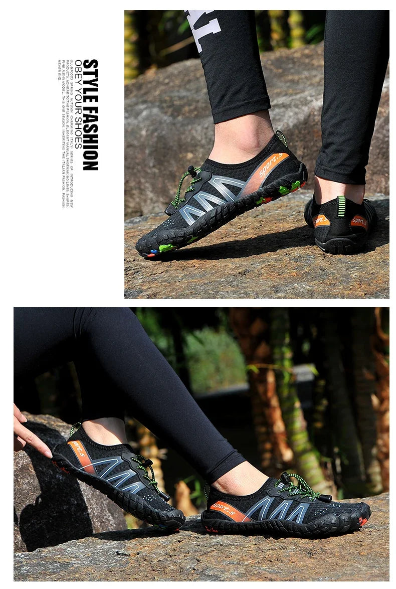 Men Aqua Shoes Water Swimming Shoes Women Sneakers Boys Child Barefoot Shoes Beach Sandals Quick-Dry River Sea Diving Gym